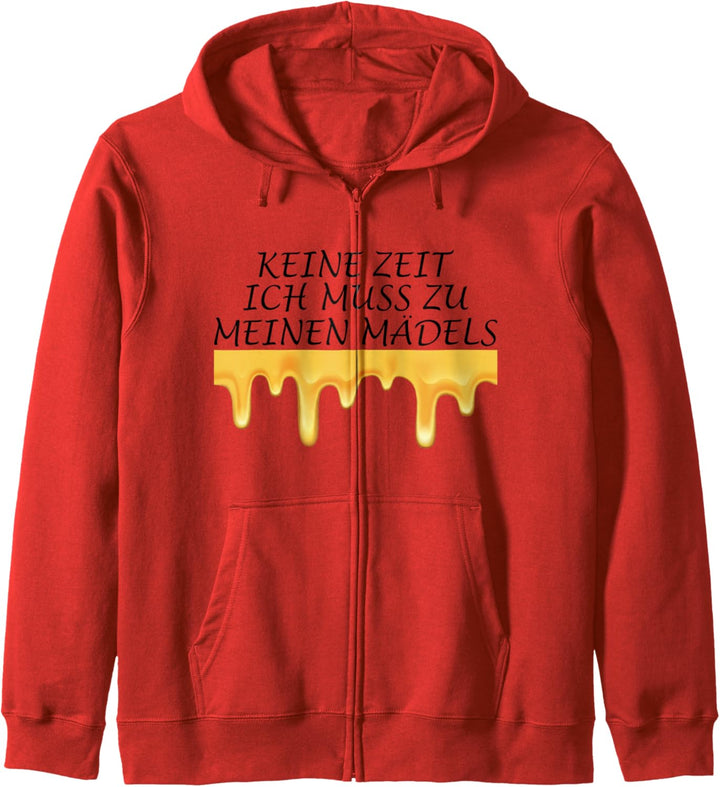 Keine Zeit - Ich muss zu meinen Mädels Kapuzenjacke