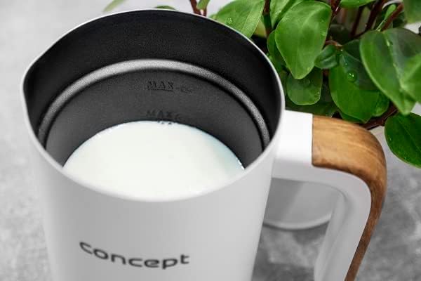 CONCEPT NM4100 NORDIC WHITE EDELSTAHL MILCHAUFSCHAUMER, Weiss