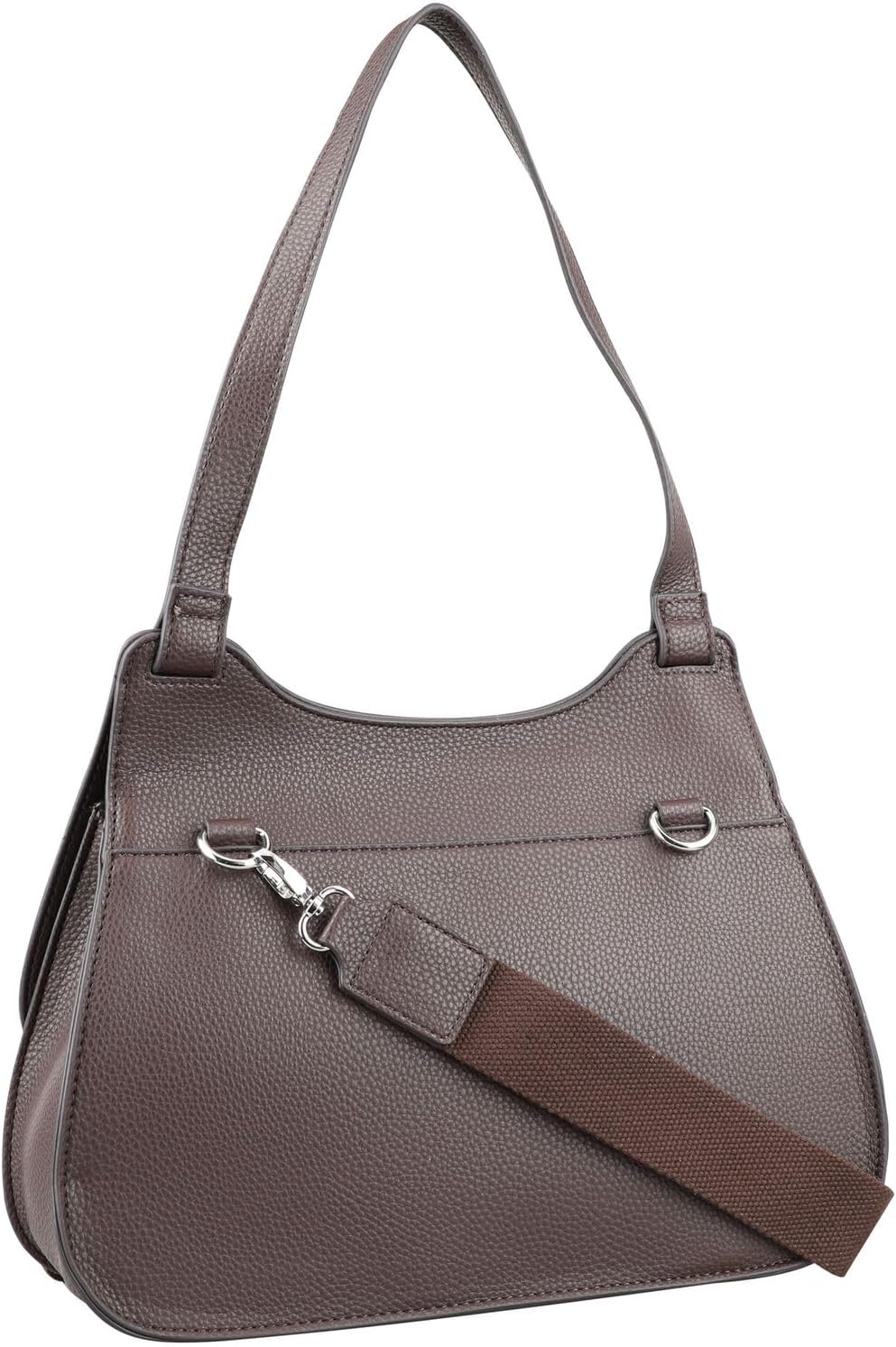 Gerry Weber - paloma handbag mhf Schwarz Farbe:dunkelbraun / Material:polyester,pu, Farbe:dunkelbrau
