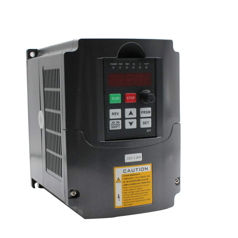 Frequenzumrichter, 2.2KW 3HP 10A VFD Wechselrichter Variabler Frequenz Drive Inverter Motoren für Ei