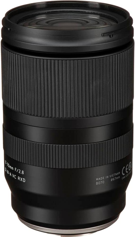 TAMRON 17-70mm F/2.8 Di III-A VC RXD Zoom-Objektiv für spiegellose APS-C-Systemkameras von Fujifilm,