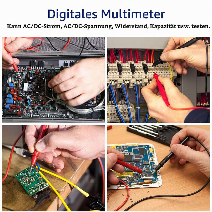 OWON XDM2041 Tischmultimeter mit 3,7 Zoll 55.000 Count True RMS Ultraleichter digitaler Multitester