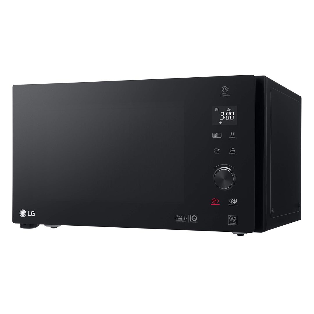 LG mh7265dps – Mikrowelle, Masse: 39,5 x 40,6 x 26,2 cm Schwarz 1200 W 32 l Mikrowelle, Schwarz 1200