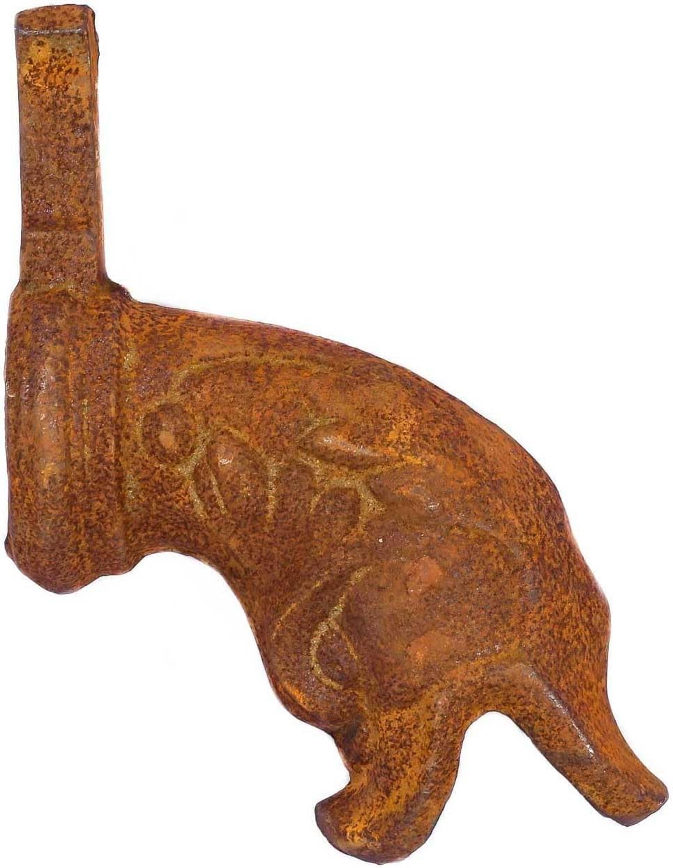 aubaho Brunnen Wasserspeier Drache Brunnenauslauf Eisen Antik-Stil