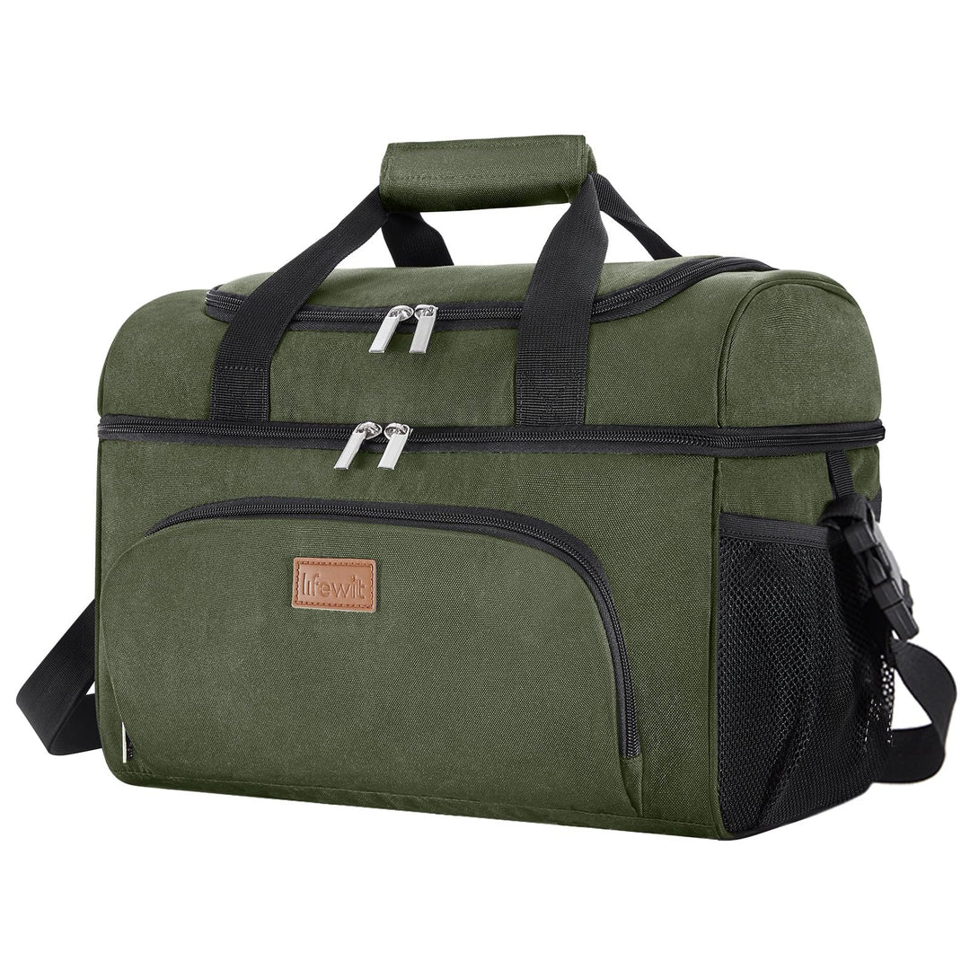 Lifewit Grosse Kühltasche 23L 32 Dosen, Kühlbox Faltbar, Isolierte Lunch Tasche, Leichte, Tragbare K
