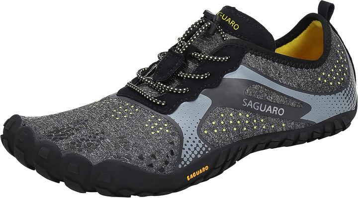 SAGUARO Herren Barfussschuhe Leicht Damen Traillaufschuhe rutschfeste Minimalistische Unisex Atmungs