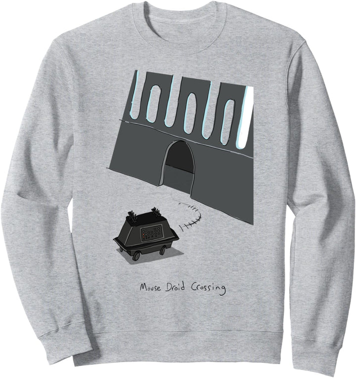 Star Wars Mouse Droid Crossing Sweatshirt