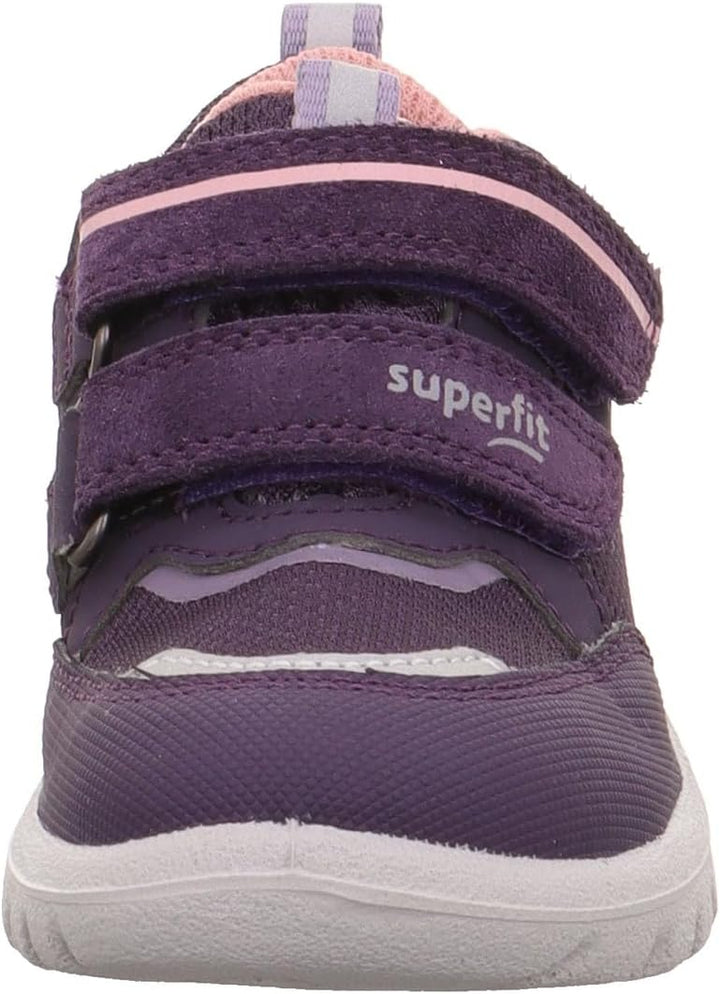 Superfit Mädchen Sport7 Mini Sneaker 33 EU Schmal Lila Rosa 8510, 33 EU Schmal Lila Rosa 8510