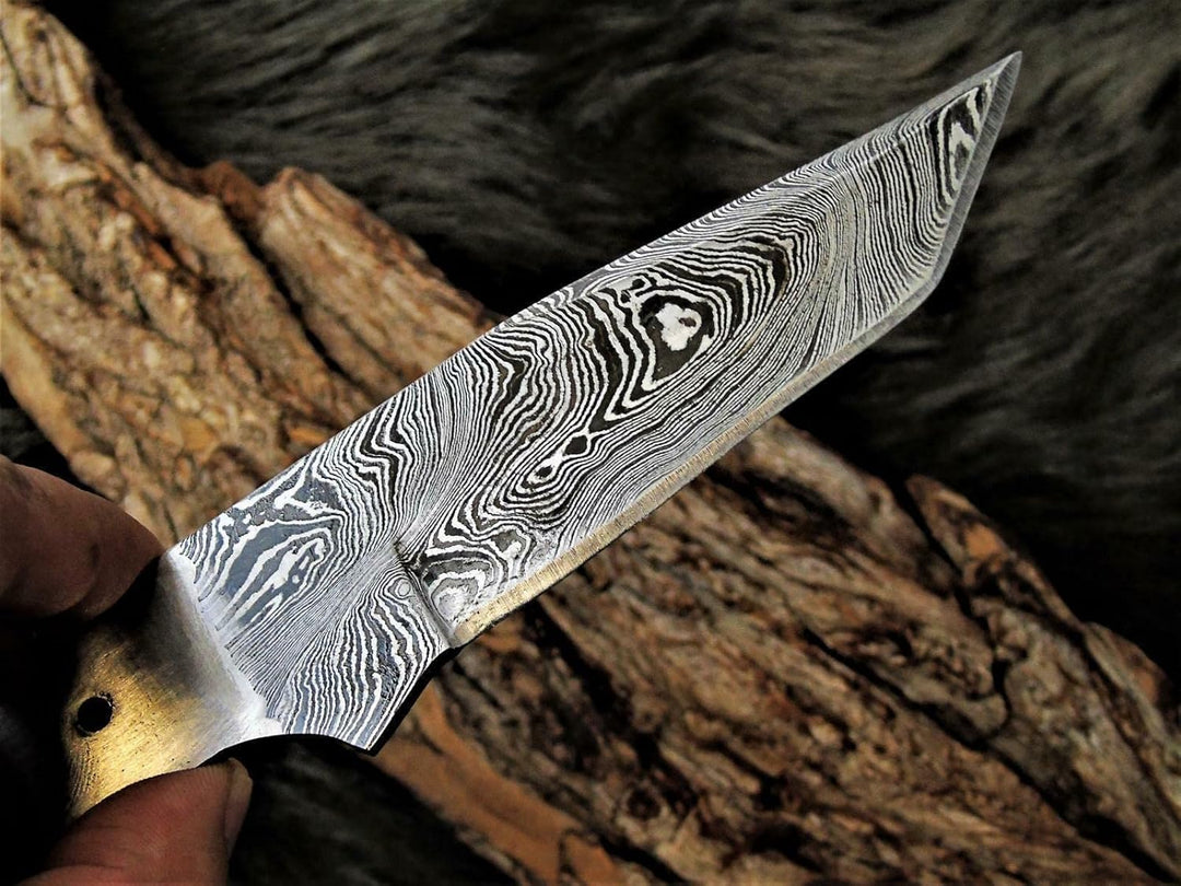 Damast Klinge Handgeschmiedete Damast Rohling Damascus blank blade 835EA