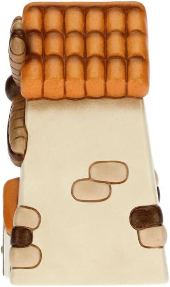 THUN - Krippenfigur Windmühle - Weihnachtsdekoration Haus - Klassische Krippe - Keramik - 7,5 x 7,5