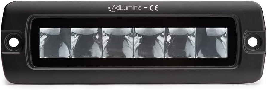 AdLuminis Blackline LED Arbeitsscheinwerfer 30 Watt 2700 Lumen, Spot, Einbau, Zusatzscheinwerfer, Ar