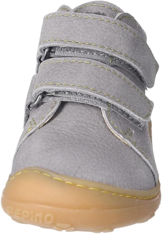 PEPINO Ricosta Mädchen und Jungen Stiefel Chrisy,Kinder Boots,WMS:Mittel,terracare, Grau 450