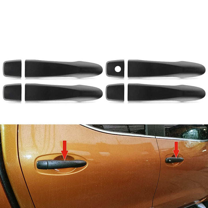 tunez Türgriffabdeckung Mattschwarz Für Navara NP300 D23 Serie X-Trail T32 Qashqai J11 DX RX ST Visi
