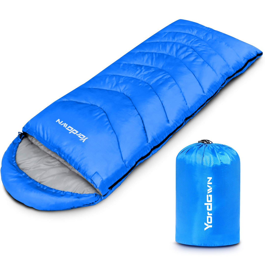 Schlafsack Outdoor Camping für Erwachsene Kinder, Schlafsäcke Sommer Winter 3-4 Jahreszeiten, Decken