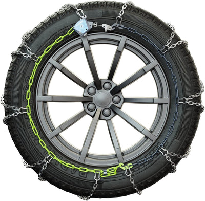 Veriga SG9-070 STOP&GO CAR 9mm Schneeketten Satz (1 Paar= 2 Stück) automatische Spannung für PKW 430