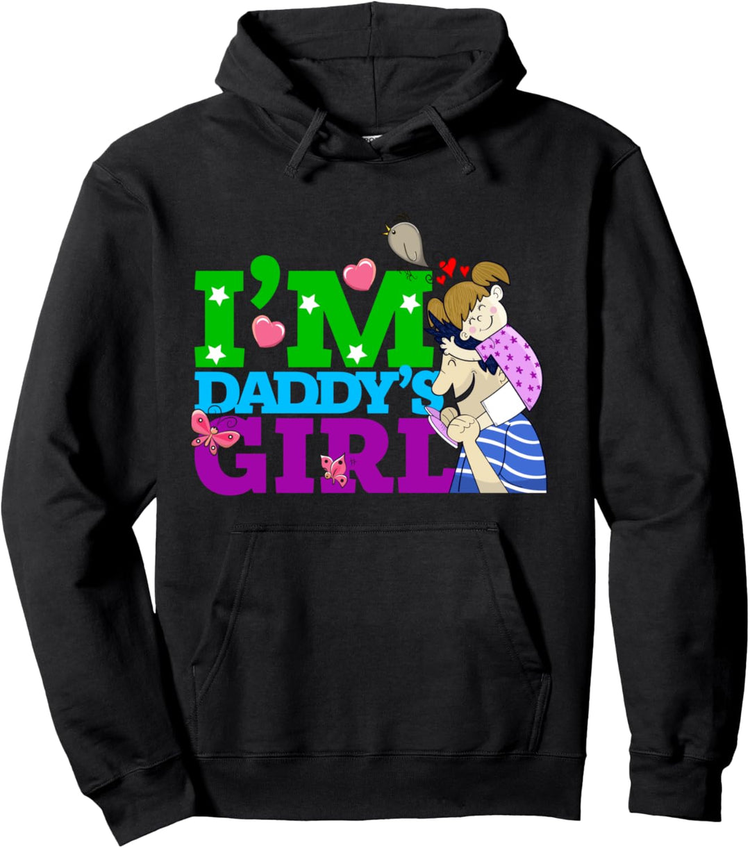 I'm Daddys Girl T-Shirt, Ich liebe dich, Papa, Papa, Tochter Pullover Hoodie