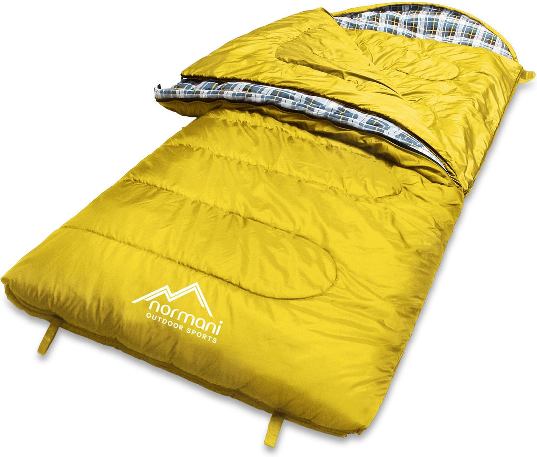 normani 4-in-1-Funktion Extrem Outdoor Schlafsack 'Antarctica' aus Nylon Rip-Stop mit 500 + 250 g/m²