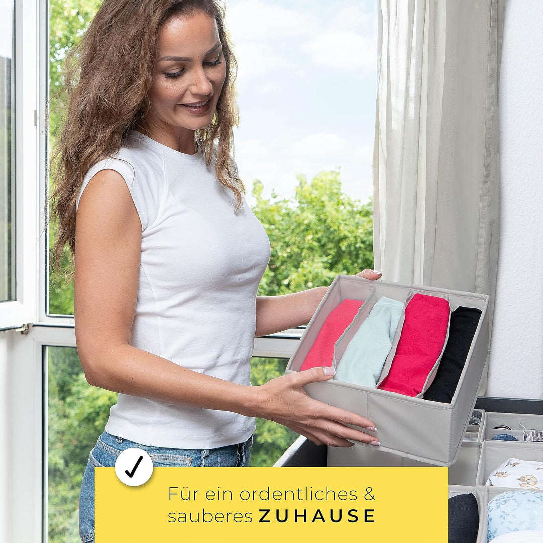 HOMENDO® Organizer für IKEA PAX Schrank – optimierte Fächer, abwaschbar, biologisch abbaubarer Premi