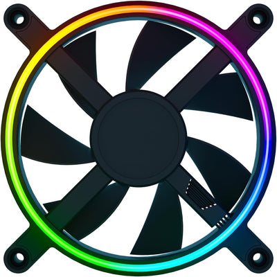 Razer Kunai Chroma - aRGB-PC-Hochleistungslüfter (Leise, leistungsstarke, Bis zu 8 Lüfter anschliess