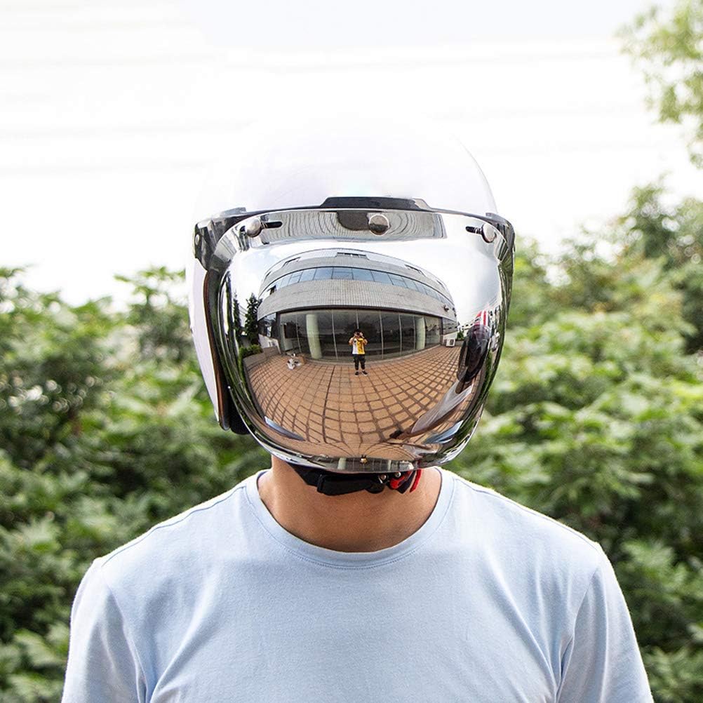 Jethelm Visier Motorrad-Sturzhelm Blase Visier Blase Schild Motorrad Helme Accessorie