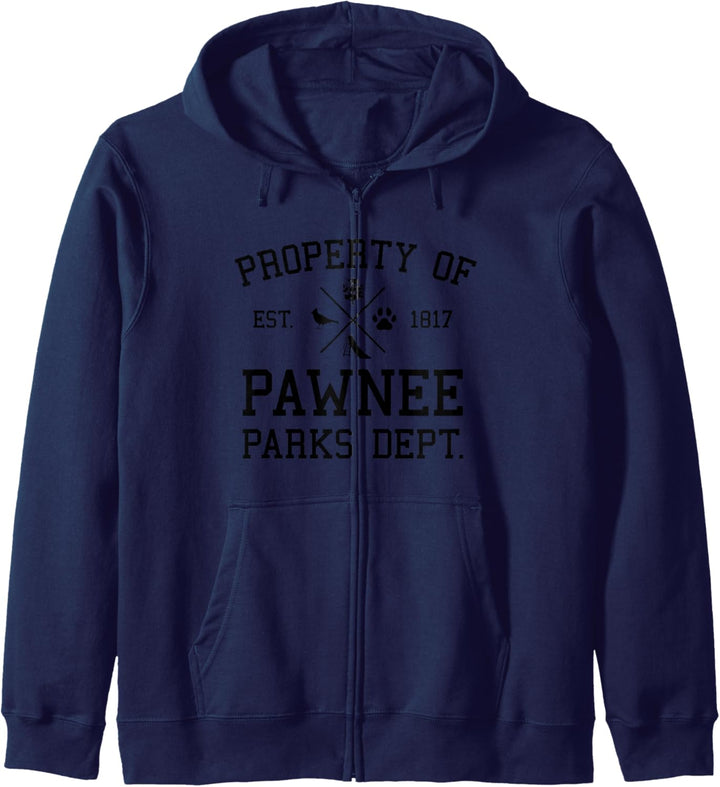 Parks & Recreation Eigentum von Pawnee Kapuzenjacke