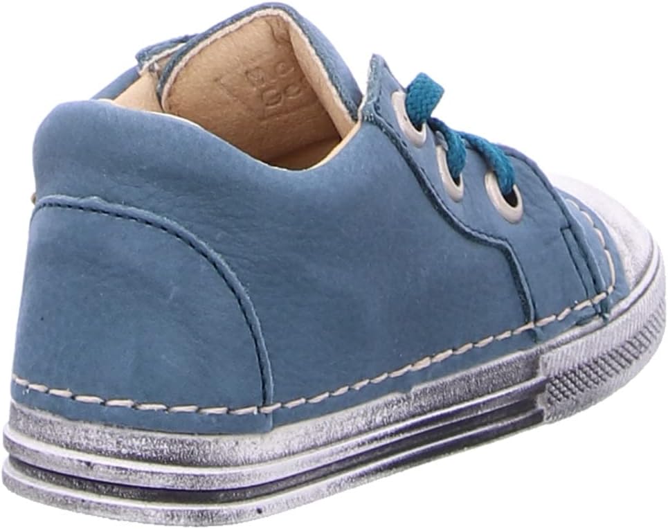 Däumling Baby-Jungen Esther Lauflernschuh 20 EU Blau, 20 EU Blau