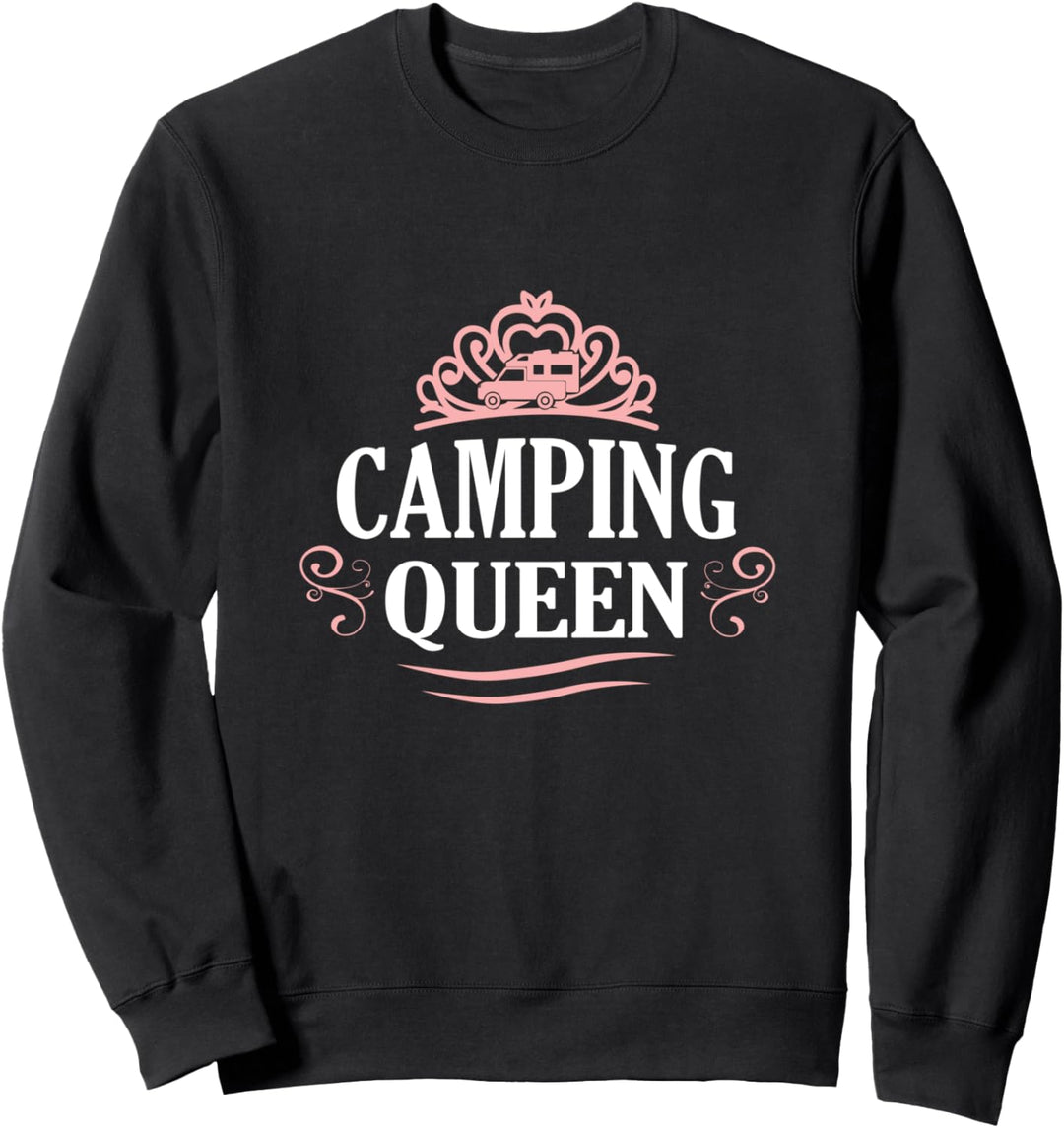Pickup Camper Wohnkabine Camping Queen Sweatshirt