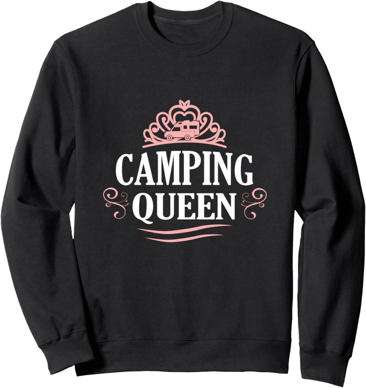 Pickup Camper Wohnkabine Camping Queen Sweatshirt