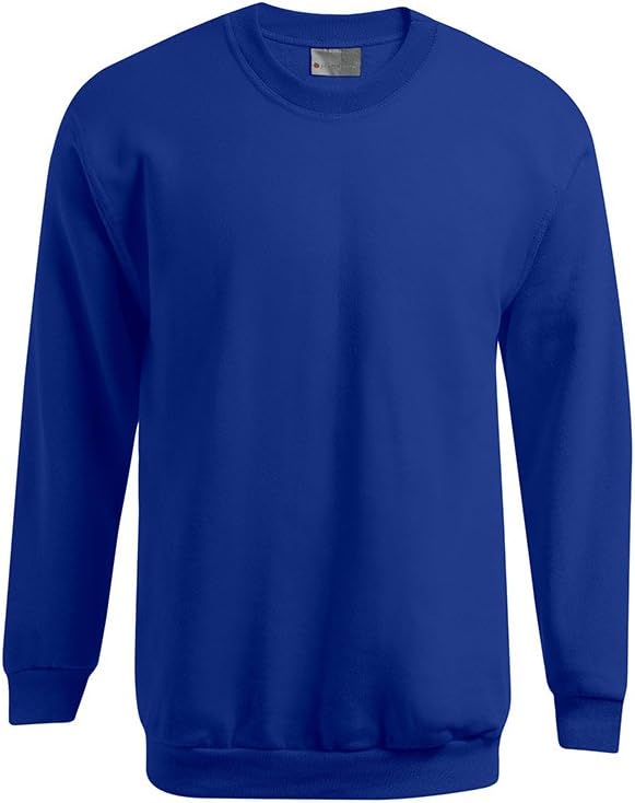 Premium Sweatshirt Plus Size Herren, Königsblau, XXXL
