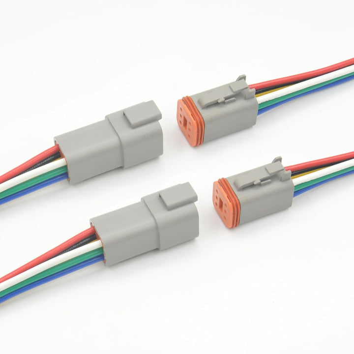 DT Stecker Connectors,Deutscher Stecker KFZ 6 Polig,Steckverbinder Wasserdichter,DT Serie Kabelsteck