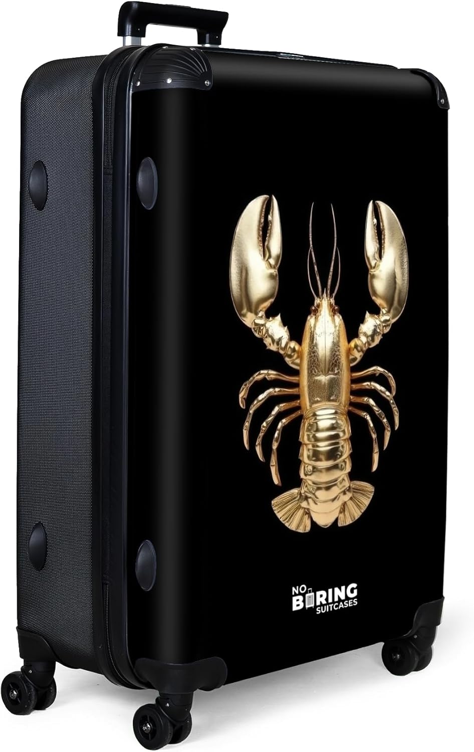 Koffer XL Gross 77x51.5x28 cm Reisekoffer mit Rollen Leicht Trolley grosser Hartschalenkoffer Rollko