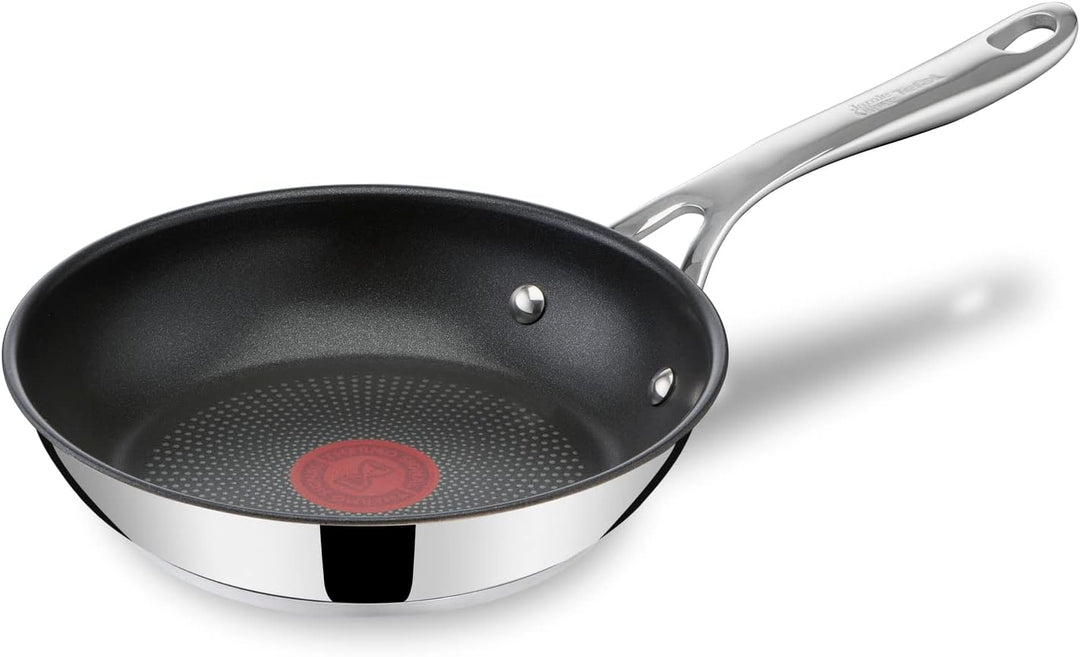 Jamie Oliver by Tefal Cook's Direct On Bratpfanne 20 cm, Antihaft, Induktionstauglich, Backofenfest,