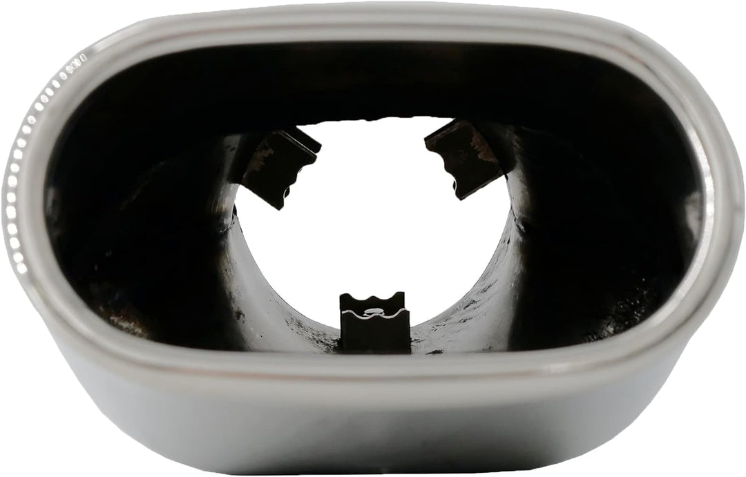 Simoni Racing TRX/62 Exhaust Tip Rectangular, INOX