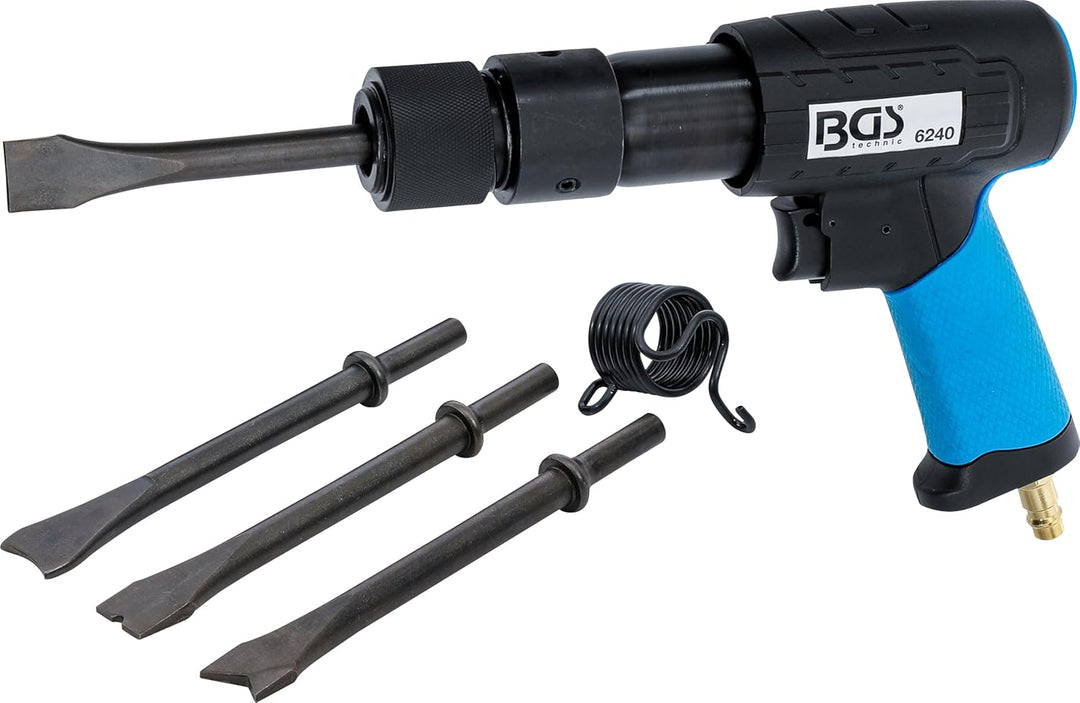 BGS 6240 | Druckluft-Meisselhammer-Satz | mit Schnelllösefutter | 10 mm