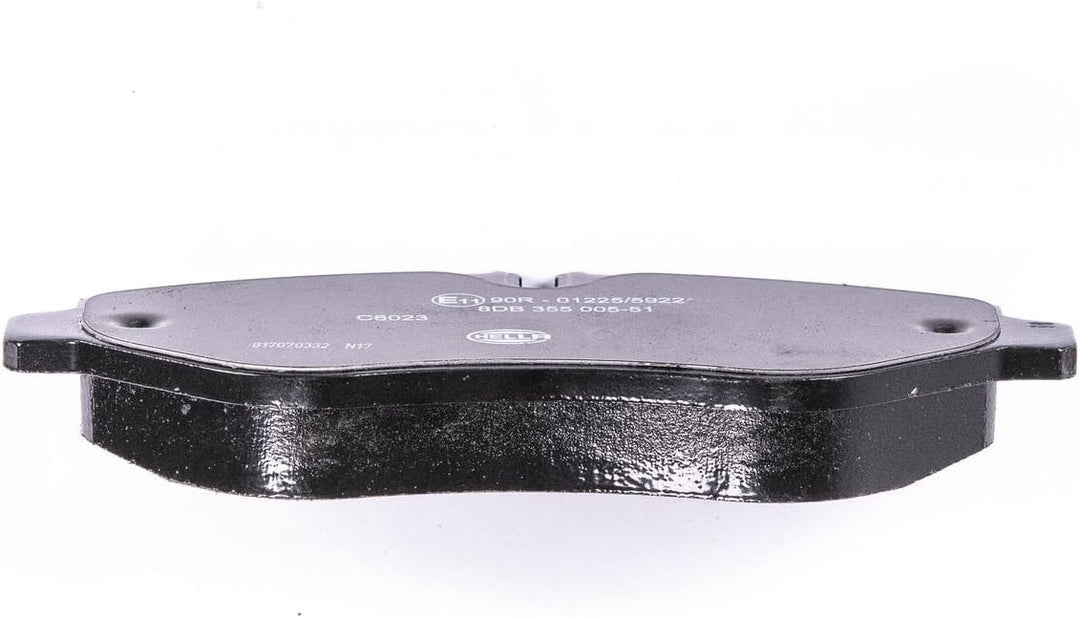 HELLA PAGID 8DB 355 005-511 Bremsbelagsatz - C6023 - Dicke/Stärke: 21.4mm - Bremssystem: Brembo - fü
