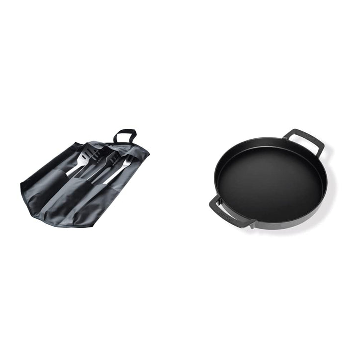 Enders® Premium GRILLBESTECK Edelstahl 3-Set INKL 8786 Grillzange Grillwender & ® Switch Grid Pfanne