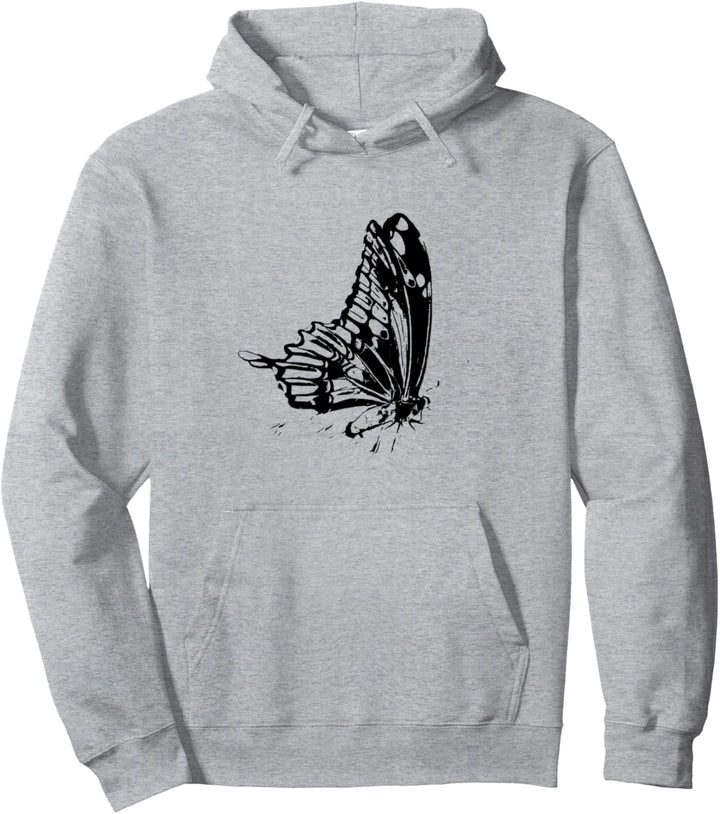 Schmetterling bunte Falter Motiv Insekten Schmetterlinge Pullover Hoodie