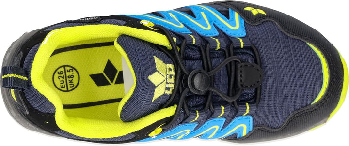 Lico Jungen Leander Trekkingsschuhe, Marine Blau Lemon