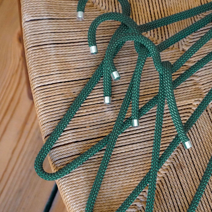 Peppermint Products Rope Hanger | 3er Textil-KLEIDERBÜGEL-Set aus Seil | Rutschfester Designer-Bügel