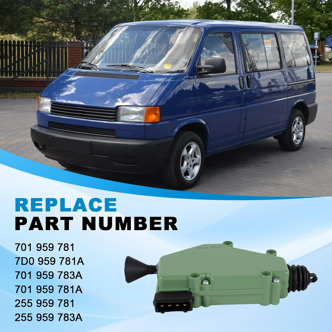 1 PCS Zentralverriegelung Türschloss Stellmotor 4-Polig passend für VW Transporter T4 Transporter MK