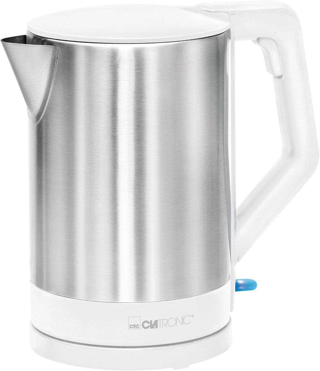 Clatronic® Wasserkocher | 1.5 Liter Füllmenge | Sicherheitsklappdeckel | 2200 W Leistung | verdeckte