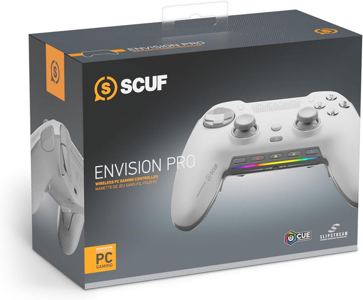 SCUF ENVISION PRO Wireless PC-Nur-Gaming-Controller - Fünf Abnehmbare G-Tasten - Abnehmbare Back-Pad