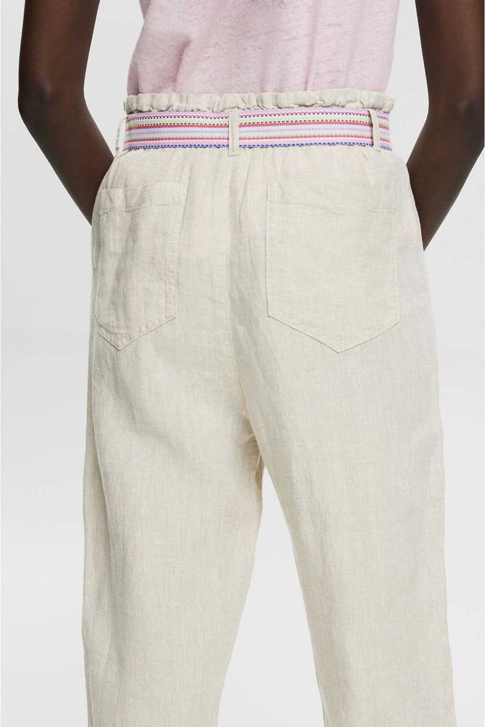 ESPRIT Damen Hose 36 260/Light Taupe, 36 260/Light Taupe