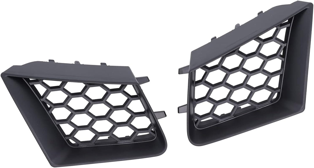 2 Stück Frontstossstange Oberer Grill Front Oberer Grill Frontstossstange Oberer Grill Links Rechts