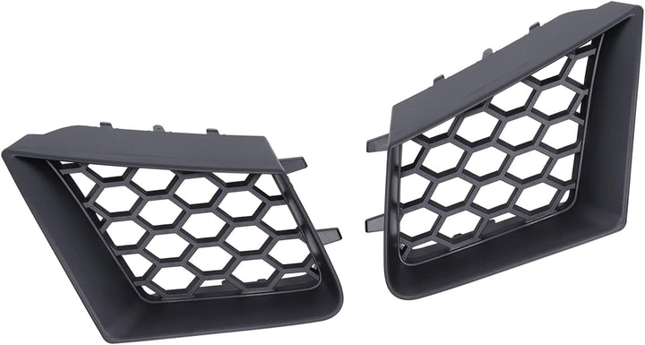 2 Stück Frontstossstange Oberer Grill Front Oberer Grill Frontstossstange Oberer Grill Links Rechts