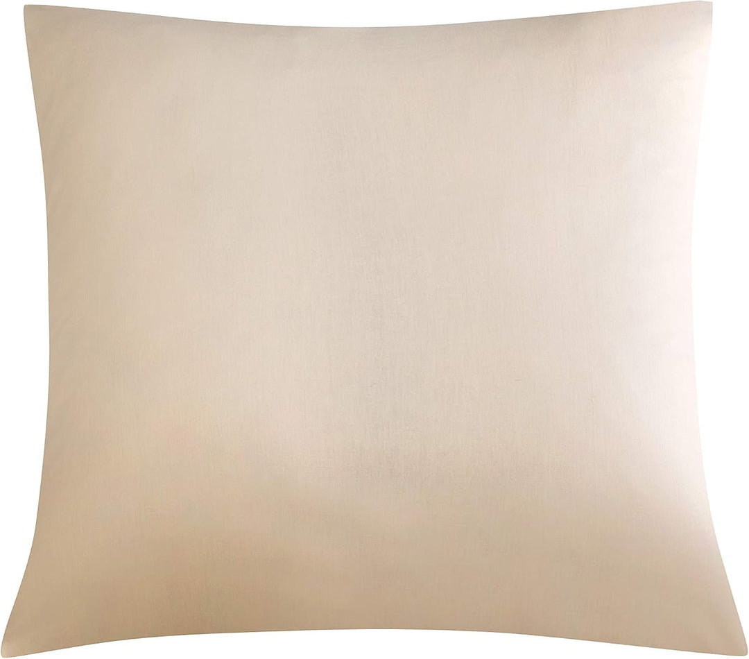 AYSW Baumwolle Bettwäsche 155x220 cm Beige 1 Bettbezug mit 1 Kopfkissenbezug 80x80 cm 155 x 220 cm B