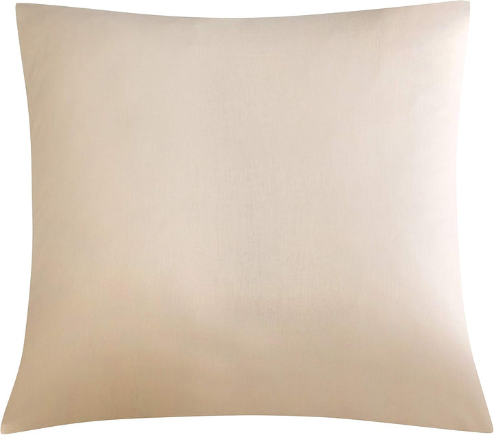 AYSW Baumwolle Bettwäsche 155x220 cm Beige 1 Bettbezug mit 1 Kopfkissenbezug 80x80 cm 155 x 220 cm B