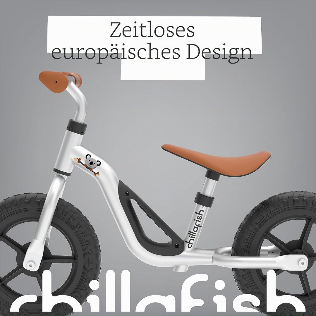Chillafish Charlie Laufrad, Mit 10 Zoll oder 12 Zoll Reifen, mit Leuchträdern oder Anderen Accessoir