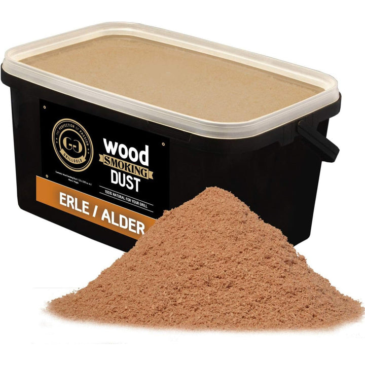 GRILLGOLD Räuchermehl Wood Smoking Dust. Zum räuchen und kalträuchern von Fisch, Fleisch und Gemüse
