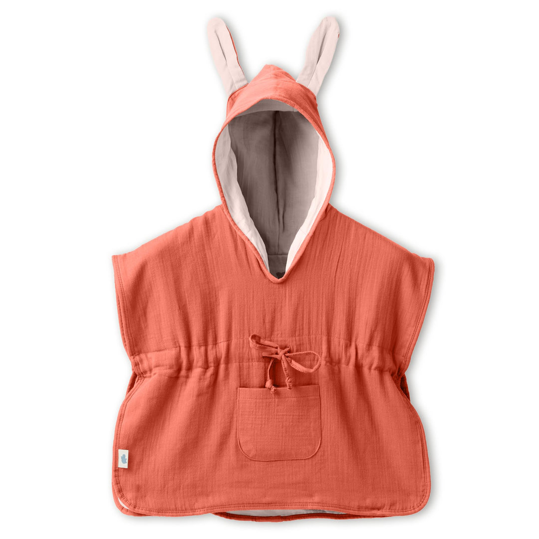 Mababu Badeponcho Baby & Kinder EXTRA weich (100% Bio-Baumwolle) | Kinder Badeponcho 1-7 Jahre| Hand